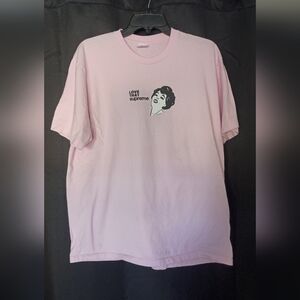 Supreme Pink Graphic T-Shirt